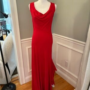 Jones NY Elegant Red Evening Gown Size 8